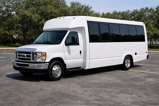 18-passenger minibus rental Santa Barbara TX